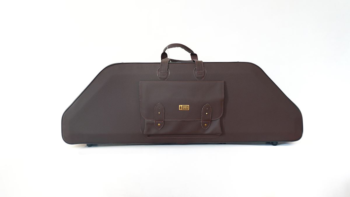  Santoor Bag Sarv model: Trapezium Artificial Leather Sol (Brown)