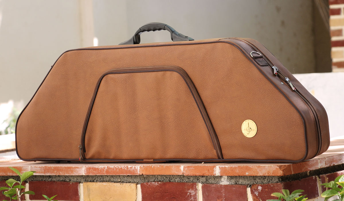 Santoor Bag/Case model: Trapezium Artificial Leather La