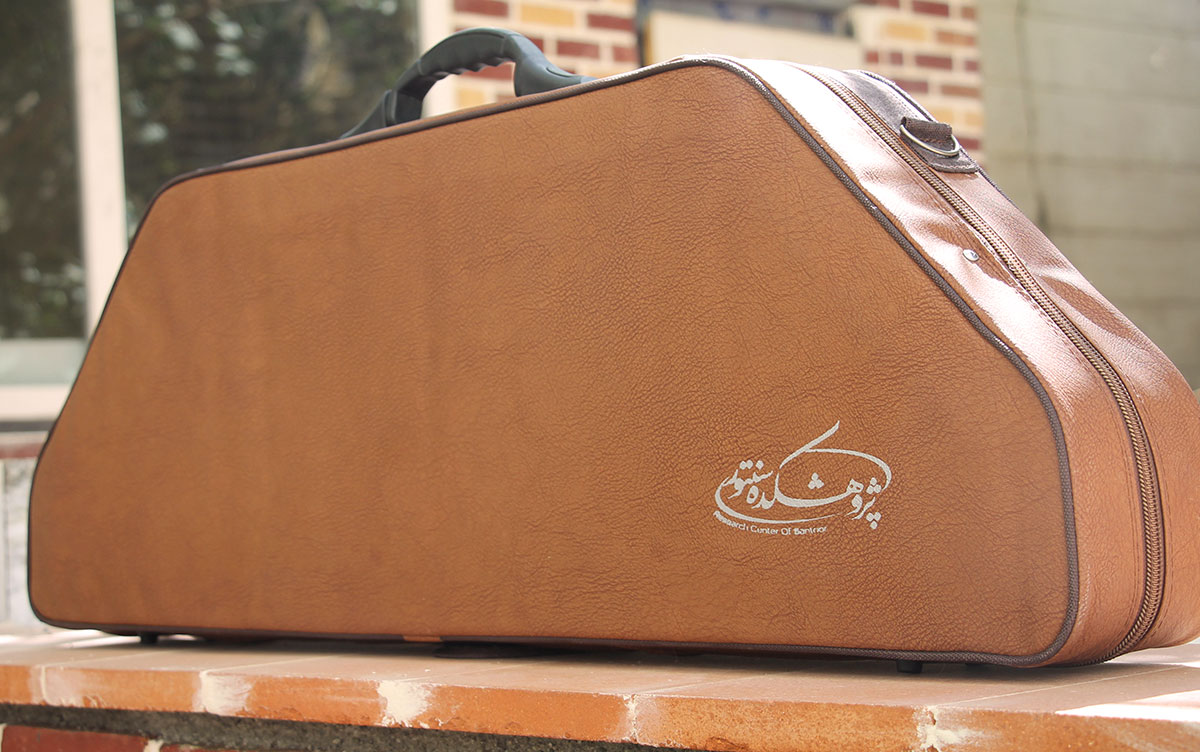 Santoor Bag/Case model: Trapezium Artificial Leather Sol