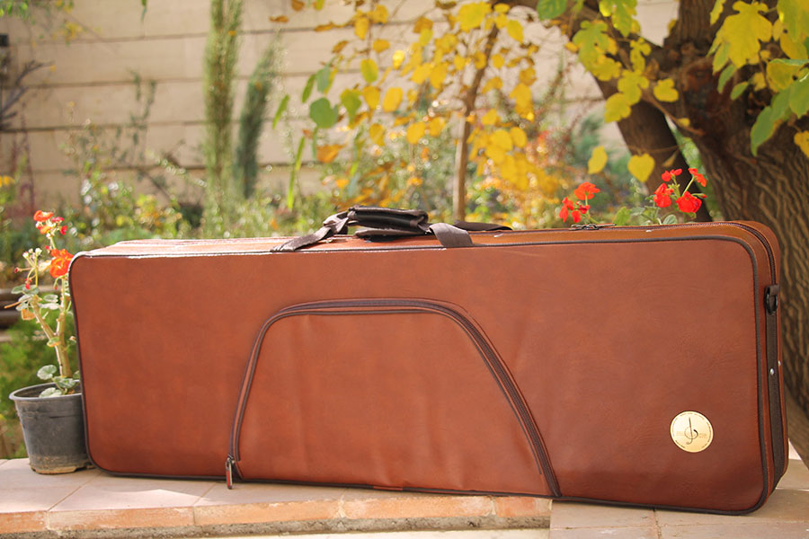 Santoor Bag/Case model: Rectangle Artificial Leather Sol