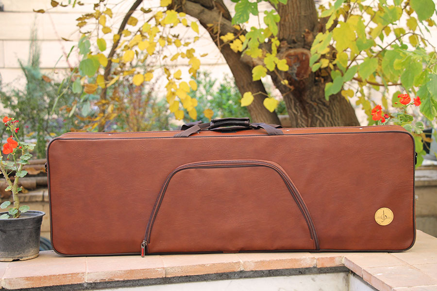 Santoor Bag/Case model: Rectangle Artificial Leather Sol