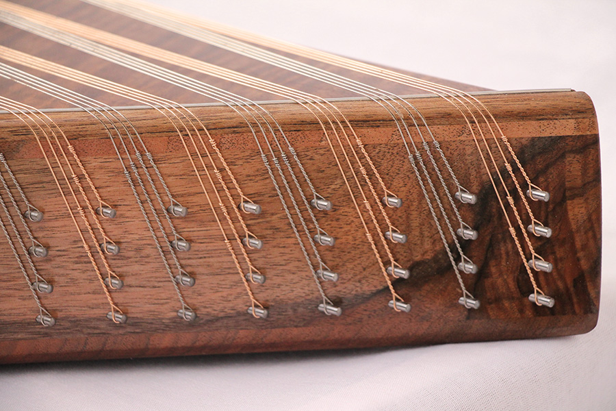 Persian Santoor by Davoud Shirazi - model Gohar Special Sol - Gold