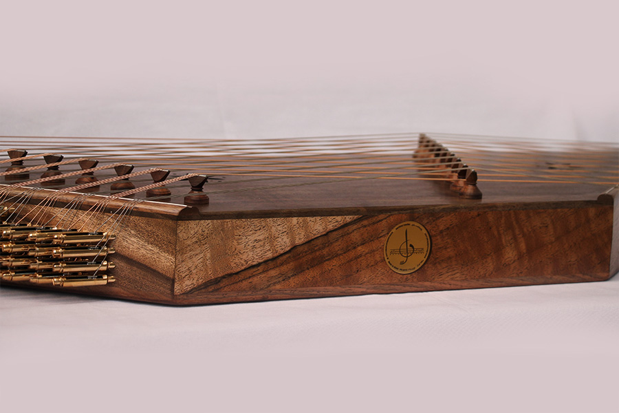 Persian Santoor by Davoud Shirazi - model Gohar Special Sol - Gold