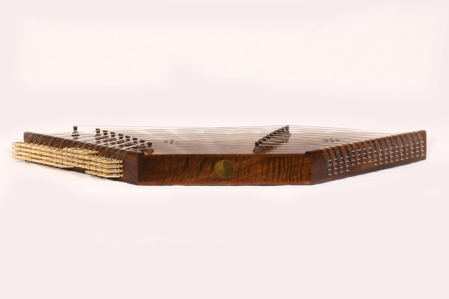 Persian Santoor by Davoud Shirazi - model Gohar Special Sol - Gold