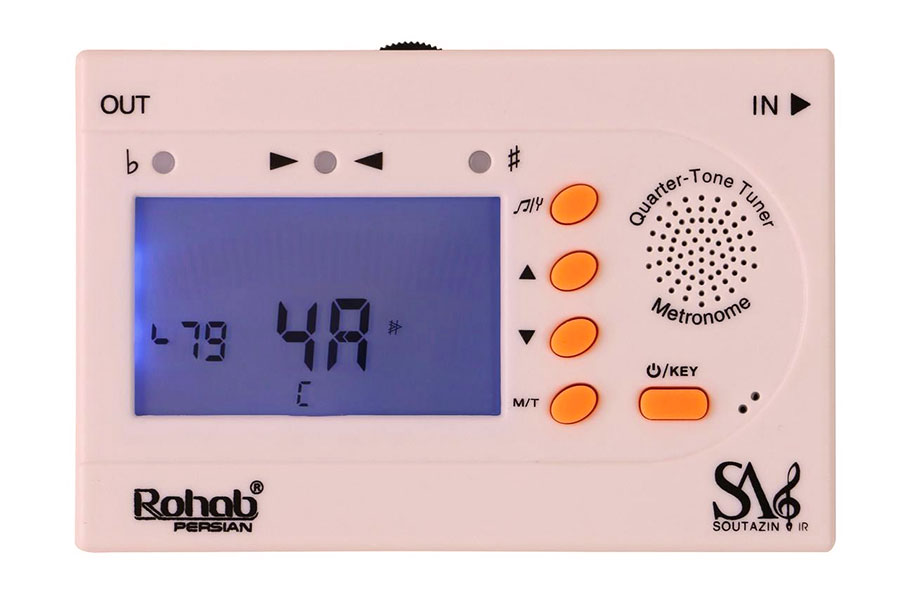 Metronome and Tuner for Santoor model: Rohaab Persian